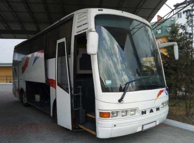 Оренда євро автобуса Ман (35 місць)